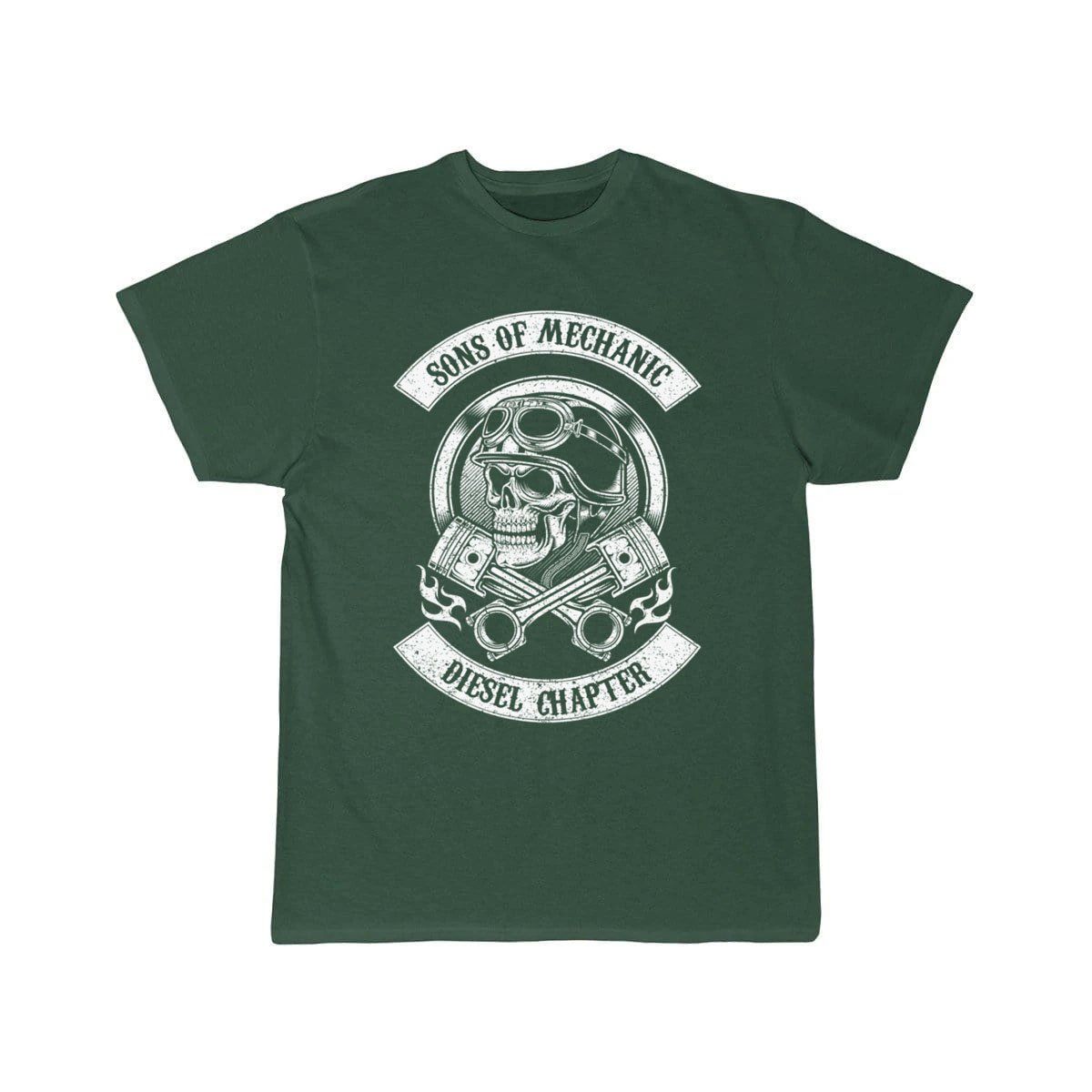 Sons of mechanic-Diesel chapter awesome   T-Shirt THE AV8R