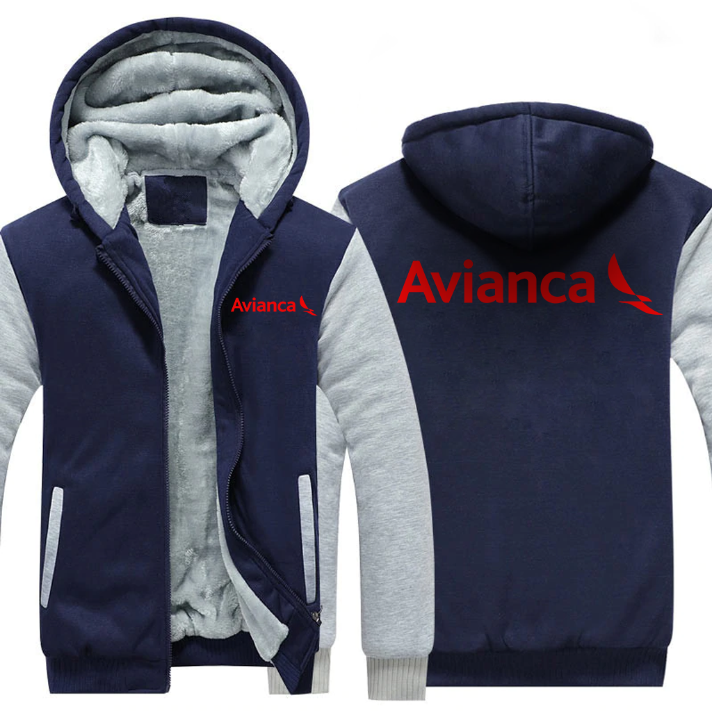 AVIANCA AIRLINES  JACKETS FLEECE SWEATSHIRT