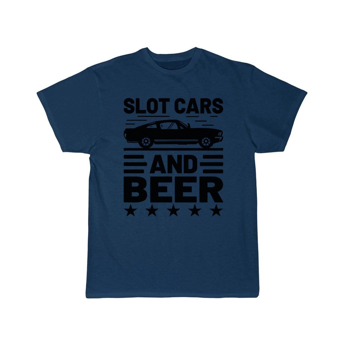 Slot Car Racing Nostalgic Muscle Car Project Car  T-Shirt THE AV8R