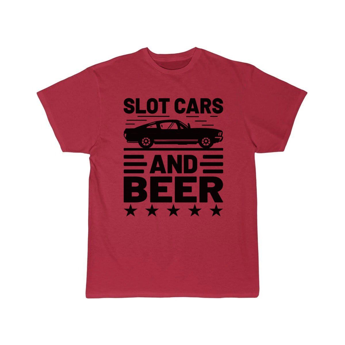 Slot Car Racing Nostalgic Muscle Car Project Car  T-Shirt THE AV8R