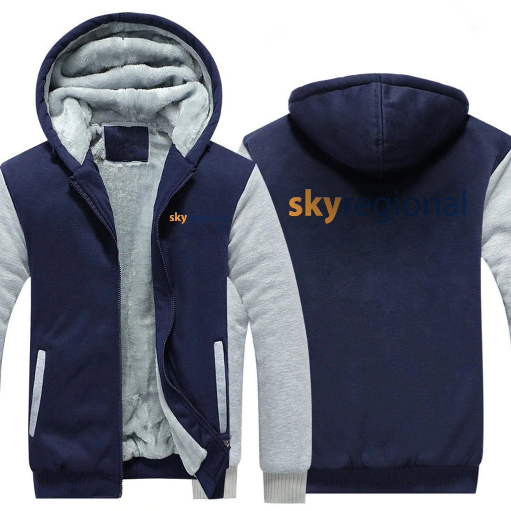 SKY REGIONAL AIRLINES JACKETS FLEECE SWEATSHIRT