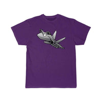 Thumbnail for Military Fighter Attack Jet Airplane Cartoon T Shirt THE AV8R