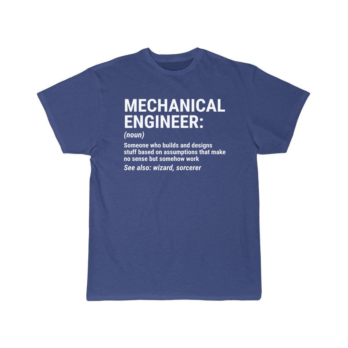 Funny Mechanical Engineer Definition Noun   T-Shirt THE AV8R