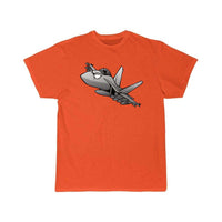 Thumbnail for Military Fighter Attack Jet Airplane Cartoon T Shirt THE AV8R