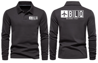 Thumbnail for BLQ AIRPORT LONG SLEEVE POLO