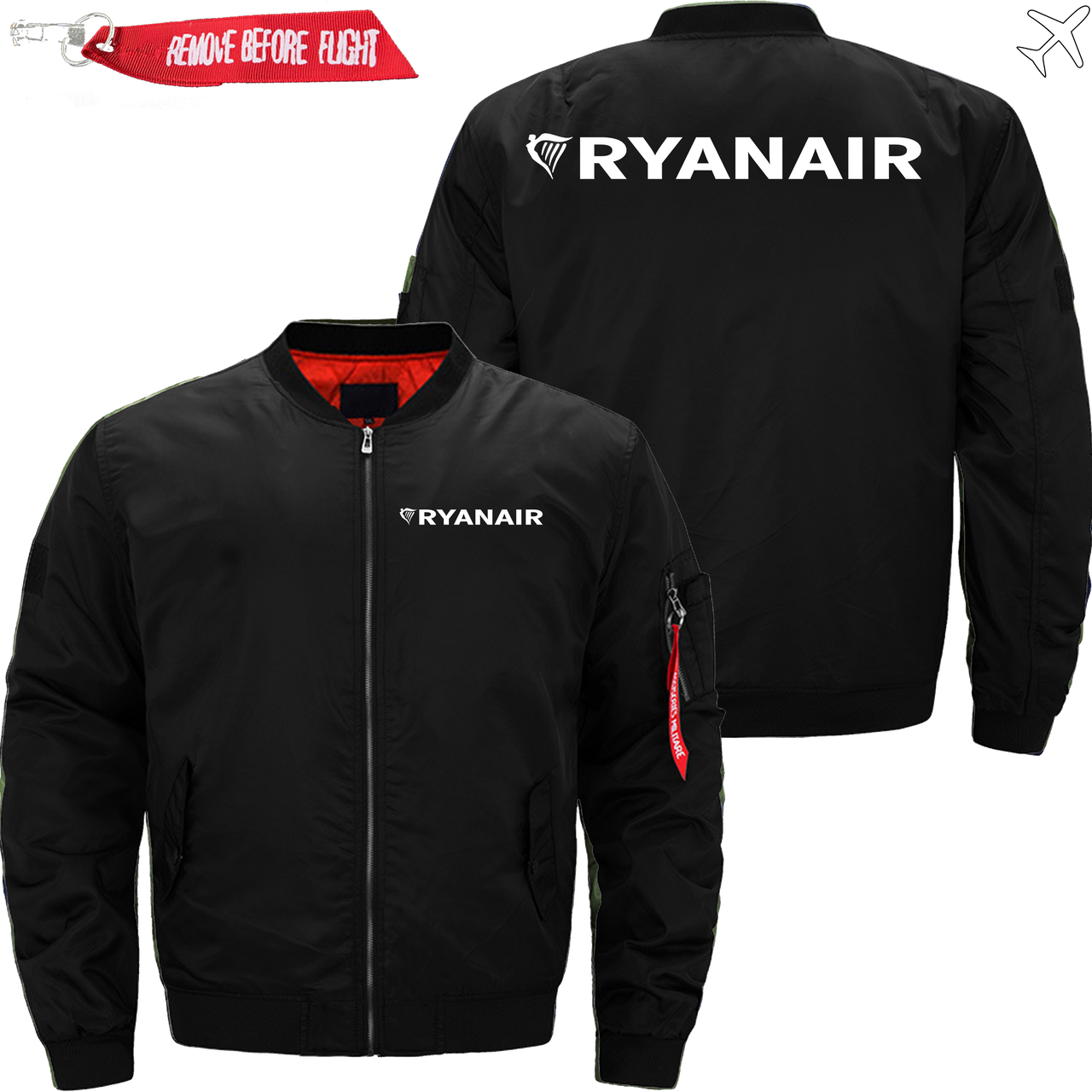 RYANAIR AIRLINE JACKET MA1 BOMBER