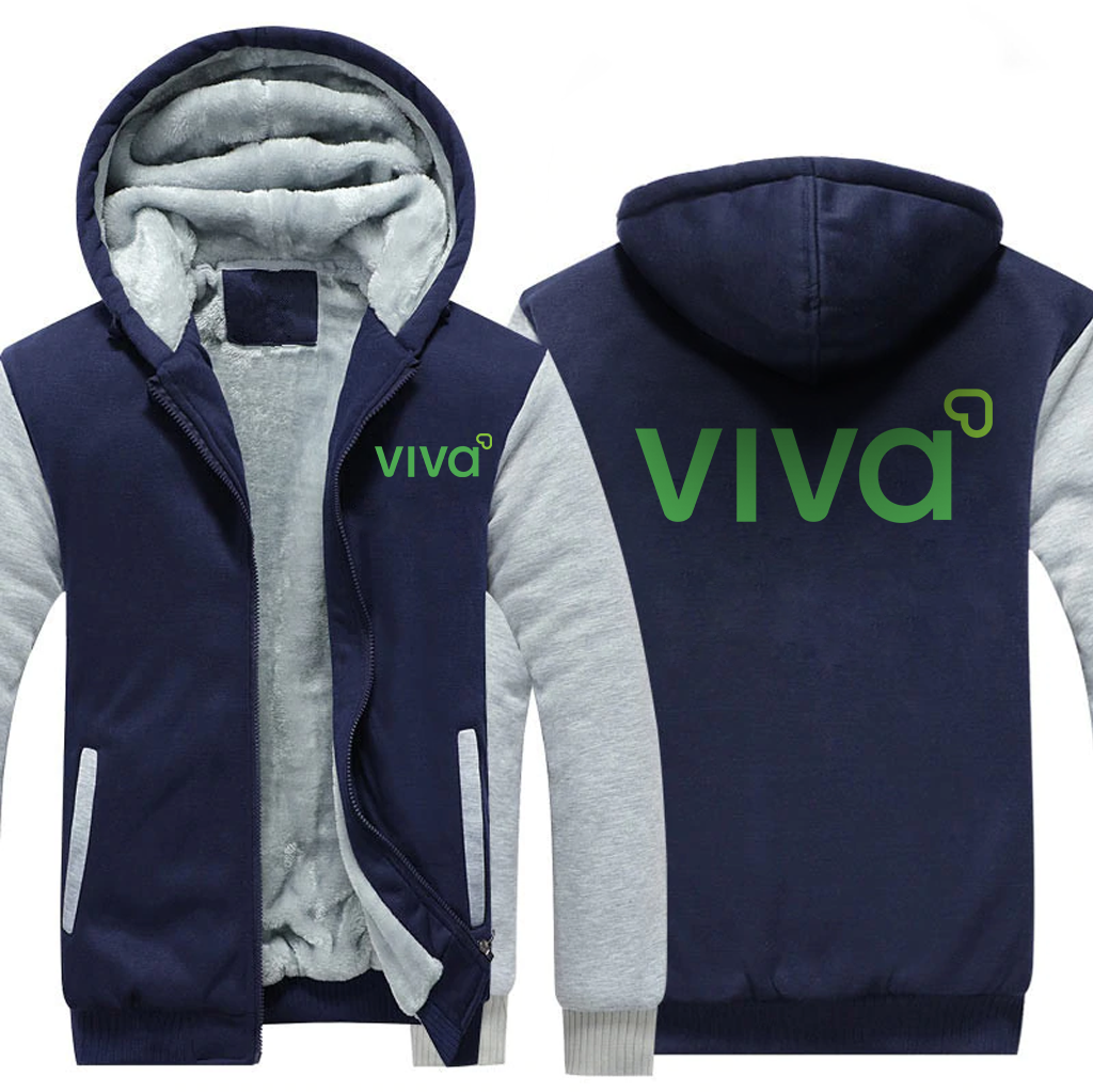 AIR VIVA AIRLINES JACKETS FLEECE SWEATSHIRT