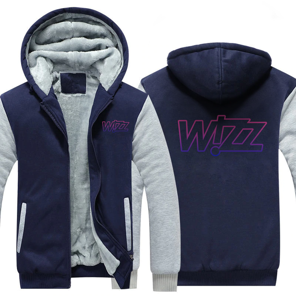 AIR WIZZ AIRLINES JACKETS FLEECE SWEATSHIRT 6