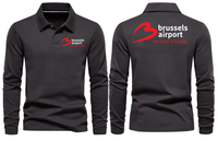 Thumbnail for AER BRUSSELS AIRPORT LONG SLEEVE  POLO