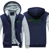 Thumbnail for AIR ALITALI AIRLINES JACKETS FLEECE SWEATSHIRT