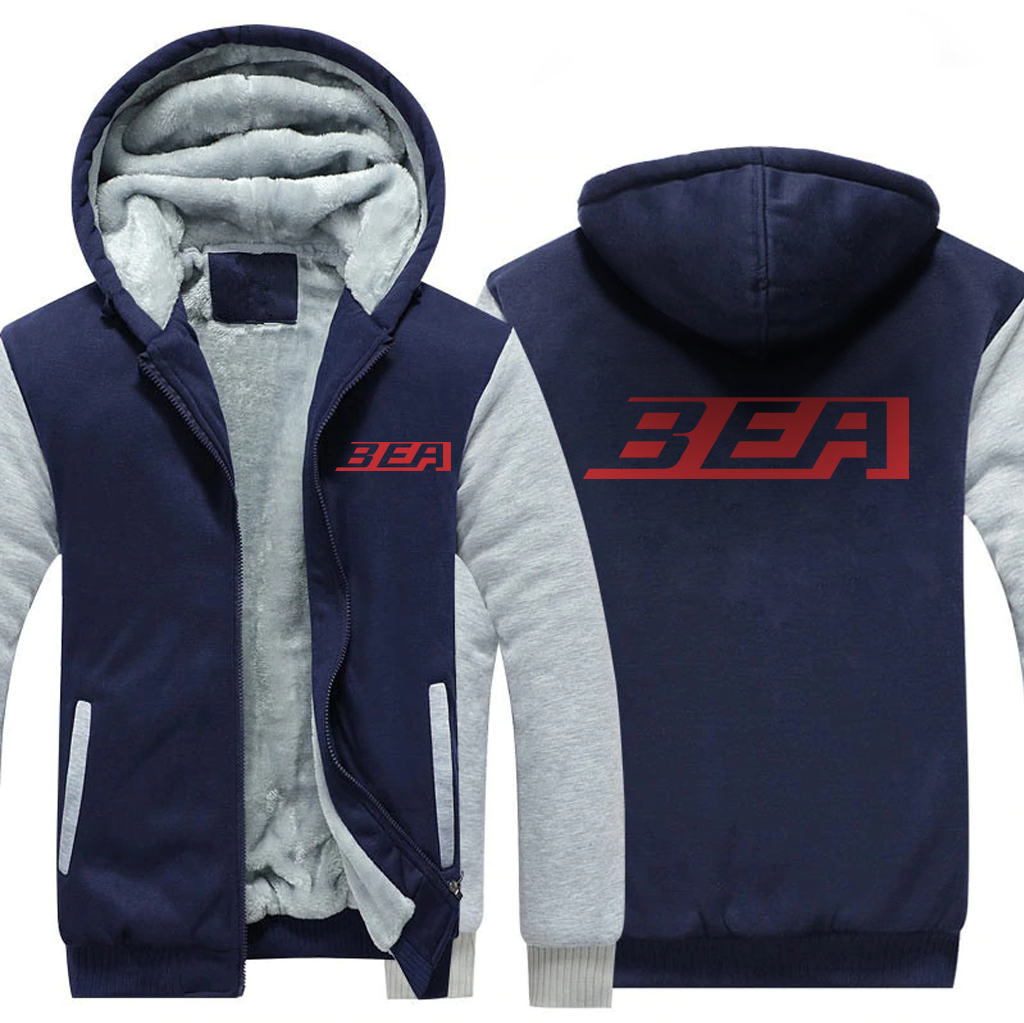 BEA AIRLINES JACKETS FLEECE SWEATSHIRT