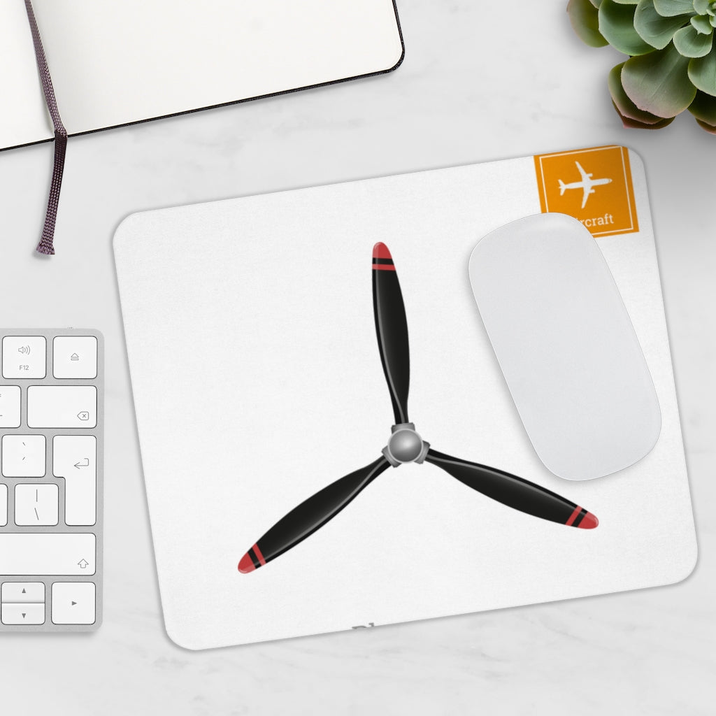 AIRCRAFT  ENGINE  -  MOUSE PAD Printify