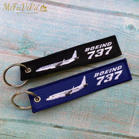 Thumbnail for 2 PC BOEING 747 FASHION TRINKET KEYCHAIN PHONE STRAP AVIATION RED KEY CHAINS - PILOTSX