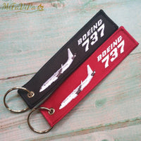 Thumbnail for 2 PC BOEING 747 FASHION TRINKET KEYCHAIN PHONE STRAP AVIATION RED KEY CHAINS - PILOTSX