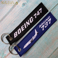 Thumbnail for 2 PC BOEING 747 FASHION TRINKET KEYCHAIN PHONE STRAP AVIATION RED KEY CHAINS - PILOTSX