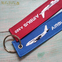 Thumbnail for 2 PCS AIRBUS A310 EMBROIDERY KEY CHAIN - PILOTSX