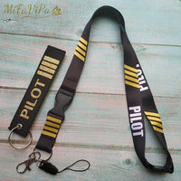 Thumbnail for 2 PCS BLACK BOEING 737 SLEUTELHANGE KEYCHAIN - PILOTSX