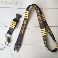 Thumbnail for 2 PCS CAPTAIN CHAVEIRO FASHION TRINKET NECK STRAP KEYCHAIN - PILOTSX