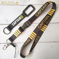 Thumbnail for 2 PCS CAPTAIN CHAVEIRO FASHION TRINKET NECK STRAP KEYCHAIN - PILOTSX