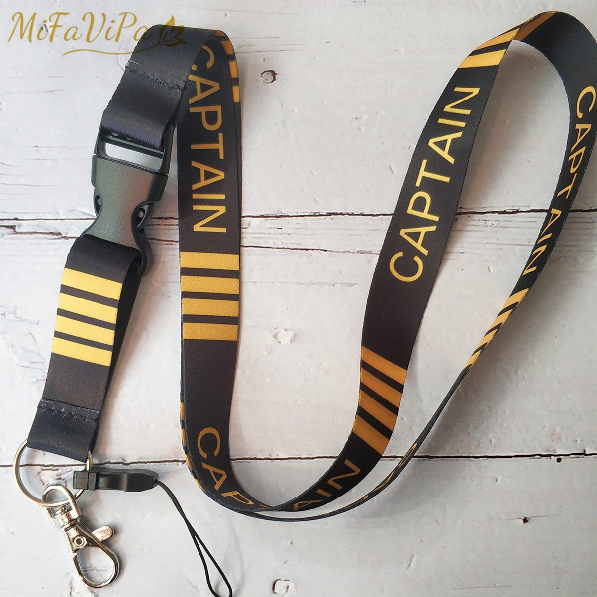 2 PCS CAPTAIN LANYARDS FASHION TRINKET NECK STRAP - PILOTSX