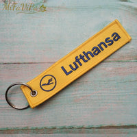 Thumbnail for 2 PCS LUFTHANSA EMBROIDERY KEY CHAIN - PILOTSX