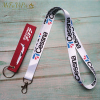 Thumbnail for 2 PCS RED BOEING 737 CHAVEIRO KEYCHAIN CESSNA LANYARDS NECK STRAP - PILOTSX