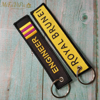 Thumbnail for 2 PCS/LOTBOEING A320 ENGINEER EMBROIDERY KEY CHAIN - PILOTSX