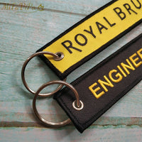 Thumbnail for 2 PCS/LOTBOEING A320 ENGINEER EMBROIDERY KEY CHAIN - PILOTSX