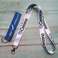 Thumbnail for 2 PCS/SET AIRBUS A310 CHAVEIRO KEYCHAIN CESSNA LANYARDS NECK STRAP - PILOTSX