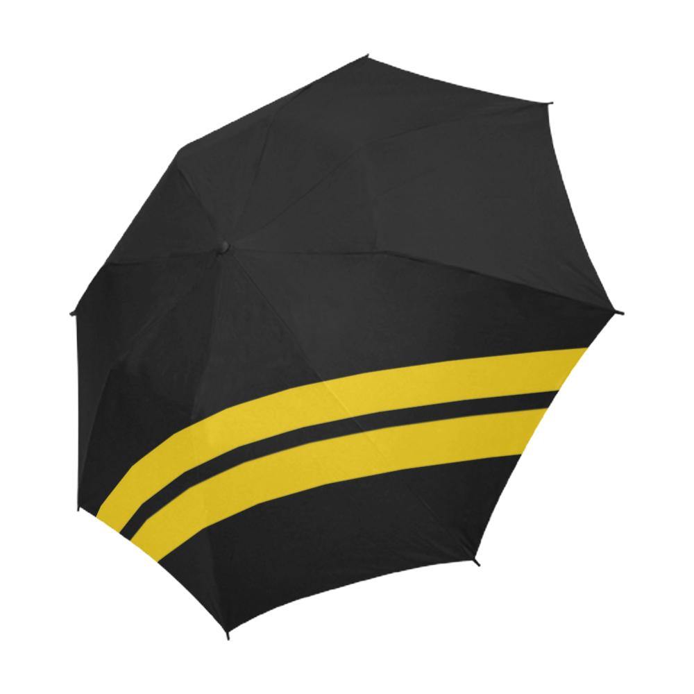 2 STRIPES CUSTOM NAME SEMI - AUTOMATIC FOLDABLE UMBRELLA (MODEL U05) - PILOTSX