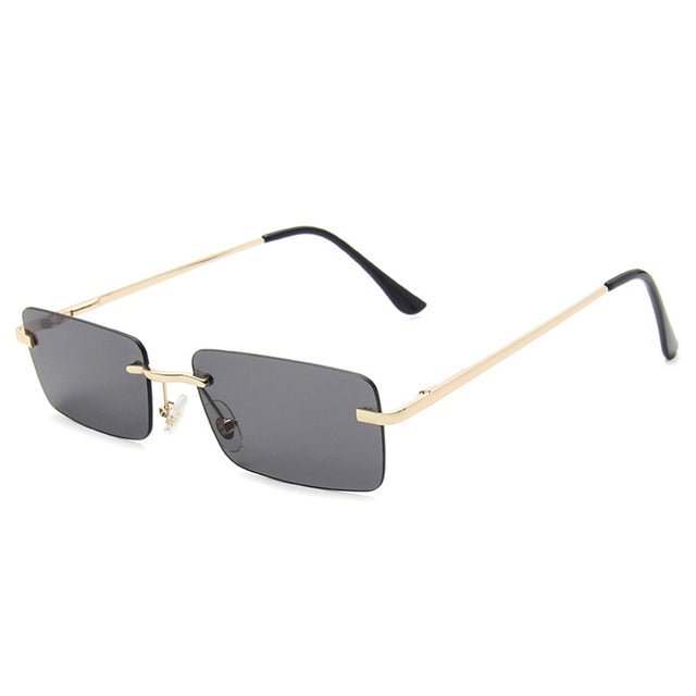 2021 LUXURY SMALL RIMLESS MEN WOMEN SUNGLASSES - PILOTSX