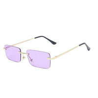 Thumbnail for 2021 LUXURY SMALL RIMLESS MEN WOMEN SUNGLASSES - PILOTSX