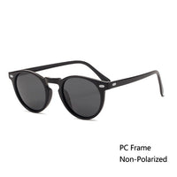 Thumbnail for 2021 NEW FASHION MEN POLARIZED SUNGLASSES WOMEN ROUND TAC LENS TR90 FRAME BRAND DESIGNER - PILOTSX