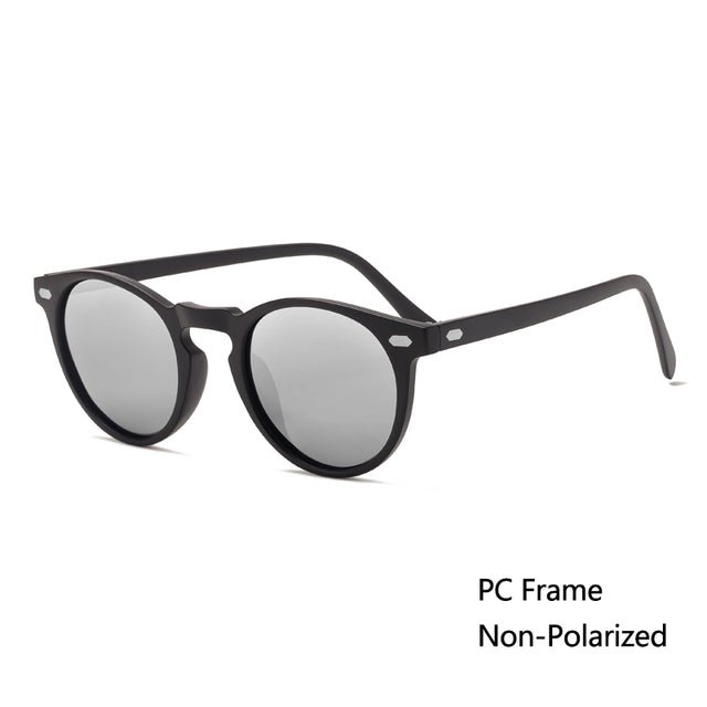 2021 NEW FASHION MEN POLARIZED SUNGLASSES WOMEN ROUND TAC LENS TR90 FRAME BRAND DESIGNER - PILOTSX