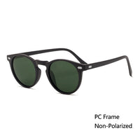 Thumbnail for 2021 NEW FASHION MEN POLARIZED SUNGLASSES WOMEN ROUND TAC LENS TR90 FRAME BRAND DESIGNER - PILOTSX