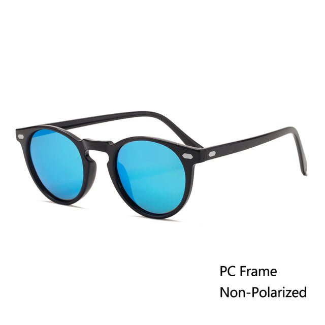 2021 NEW FASHION MEN POLARIZED SUNGLASSES WOMEN ROUND TAC LENS TR90 FRAME BRAND DESIGNER - PILOTSX