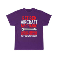 Thumbnail for Retired Aircraft Mechanic Retiree Job Saying Gift T-SHIRT THE AV8R