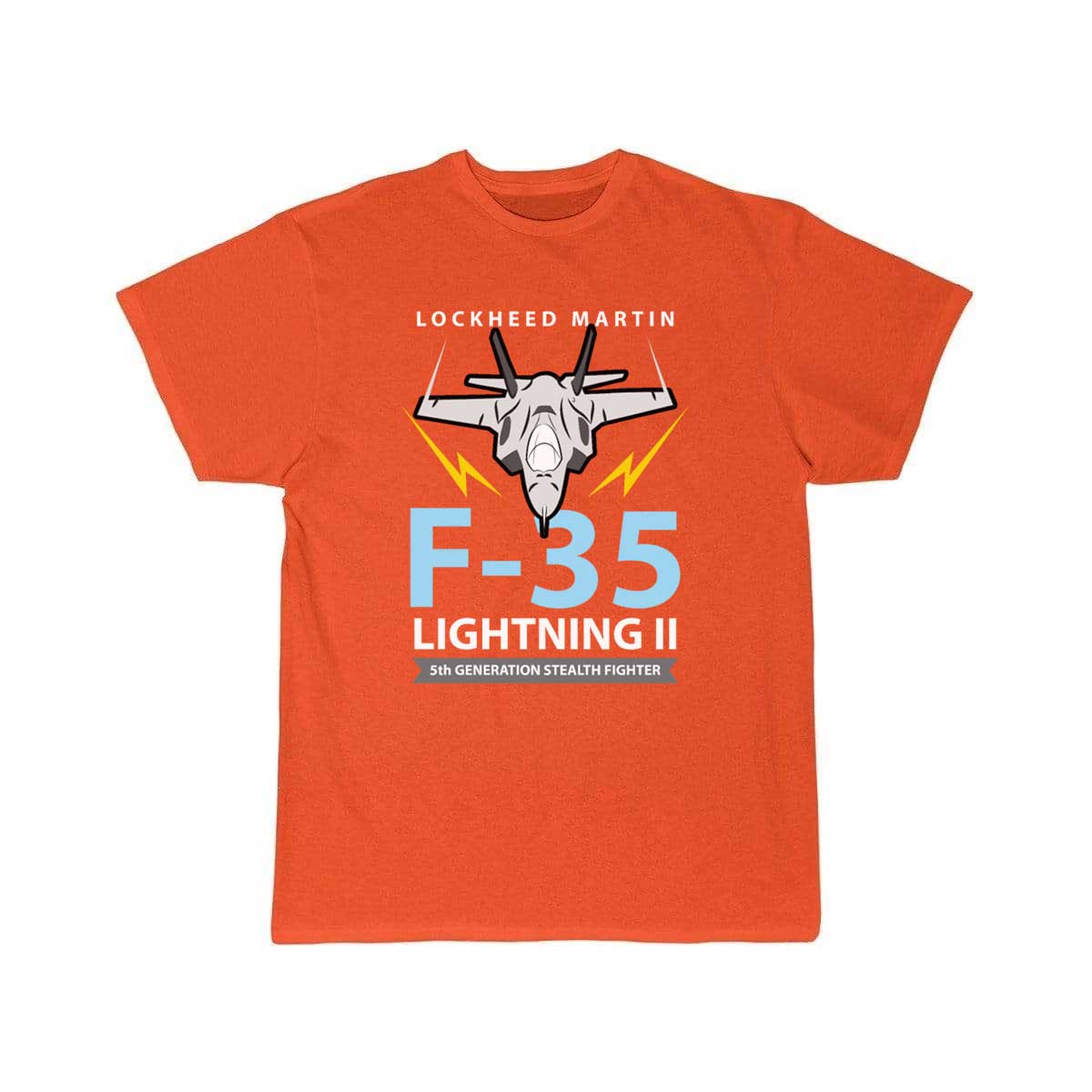 Aviation Tees F-35 Lightning II Stealth Fighter T SHIRT THE AV8R