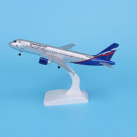 Thumbnail for 20CM AEROFLOT RUSSIAN AIRCRAFT MODEL DIECAST METAL MODEL AIRPLANES 16CM A330 1:400 A380 AIRBUS AIRPLANE MODEL TOY PLANE GIFT - PILOTSX