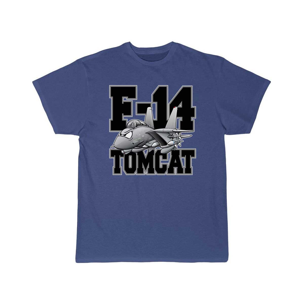 F-14 Tomcat Military Fighter Jet Aircraft Cartoon T Shirt THE AV8R