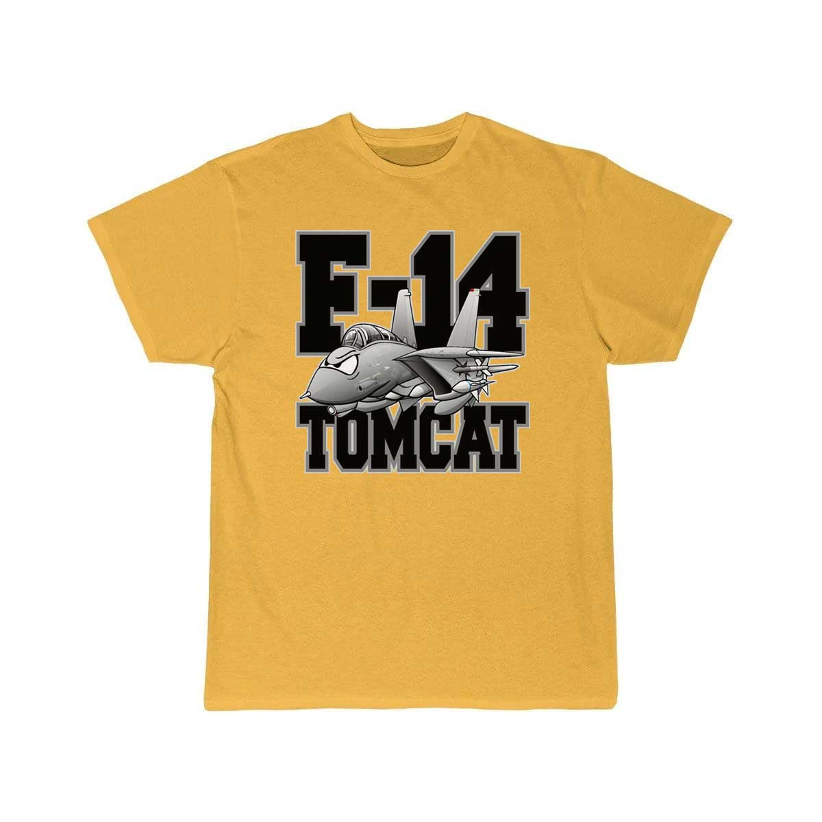 F-14 Tomcat Military Fighter Jet Aircraft Cartoon T Shirt THE AV8R