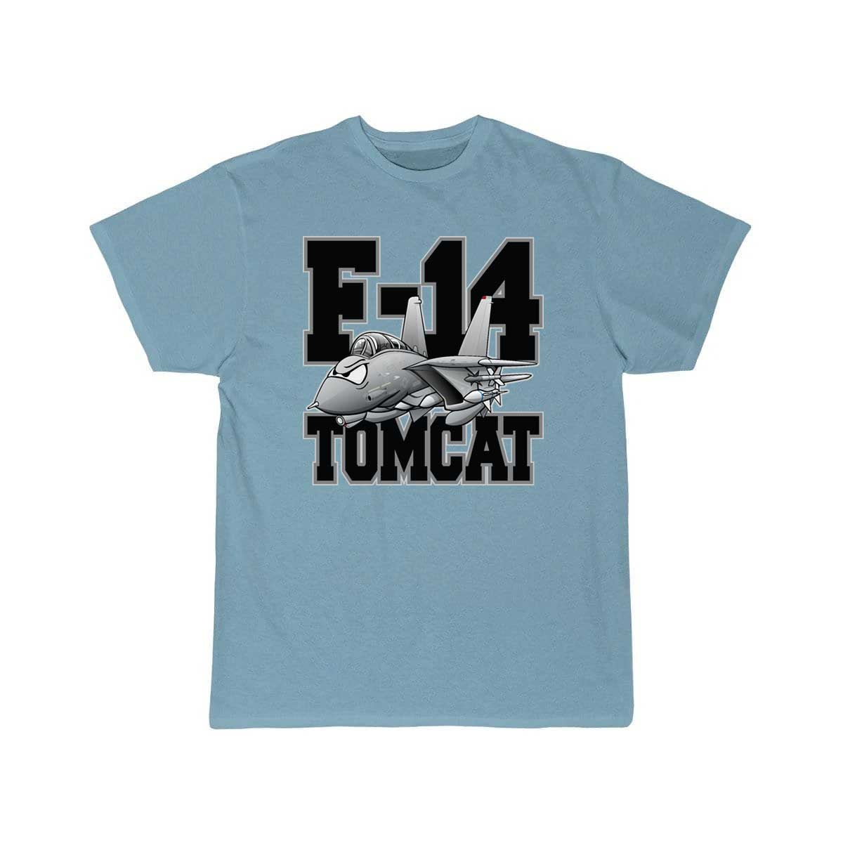 F-14 Tomcat Military Fighter Jet Aircraft Cartoon T Shirt THE AV8R