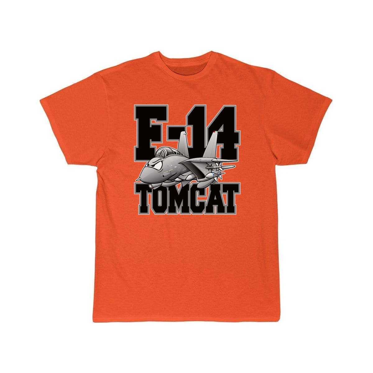 F-14 Tomcat Military Fighter Jet Aircraft Cartoon T Shirt THE AV8R