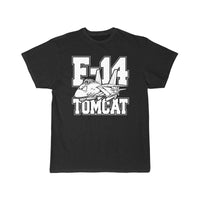 Thumbnail for F-14 Tomcat Classic Fighter Jet Aircraft Cartoon T Shirt THE AV8R