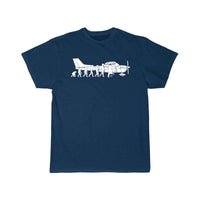 Thumbnail for Evolution Cessna Pilot Flugzeug Fun Art Air Fly Ai T SHIRT THE AV8R