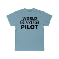 Thumbnail for Funny Pilot Pilots world okayest Pilot T-SHIRT THE AV8R