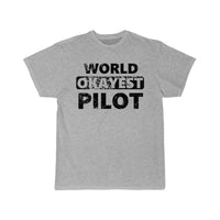 Thumbnail for Funny Pilot Pilots world okayest Pilot T-SHIRT THE AV8R