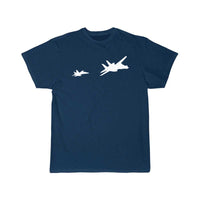 Thumbnail for Two fighter jets fight design T Shirt THE AV8R