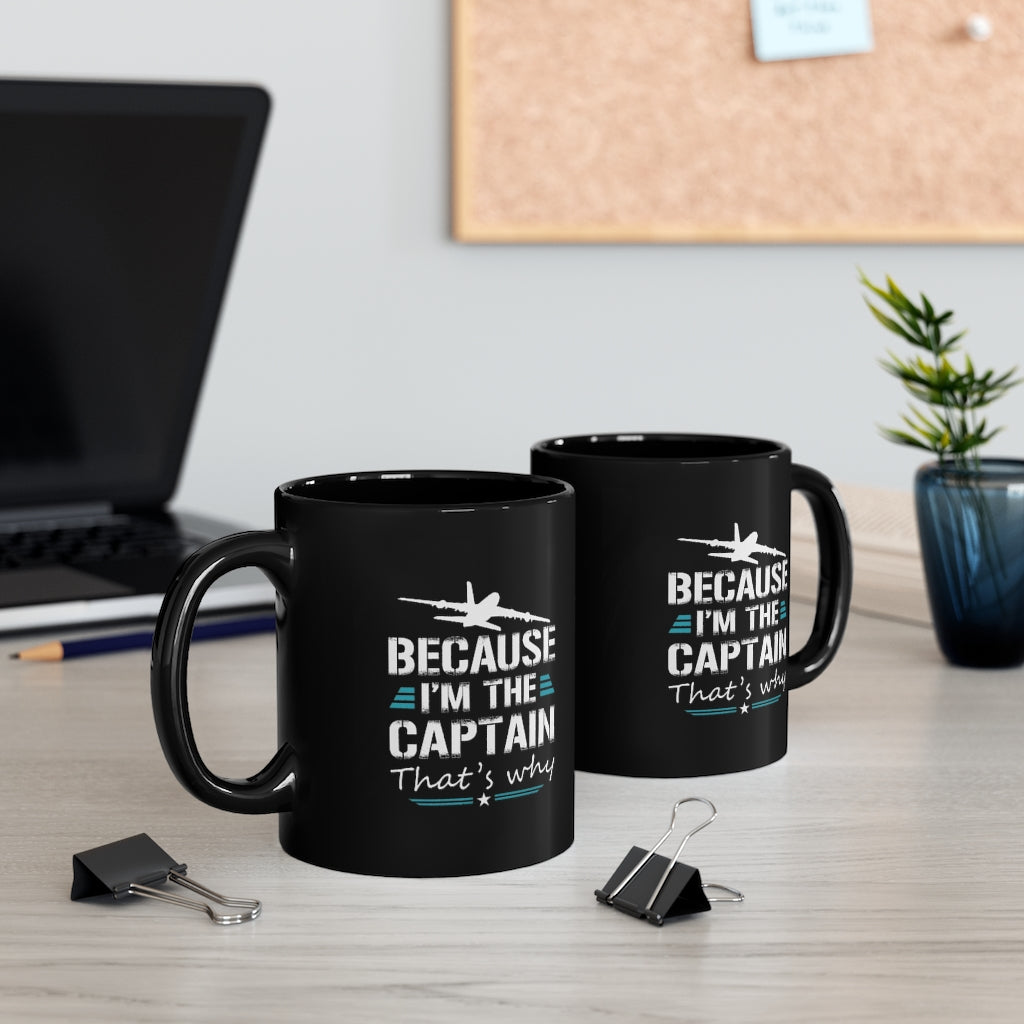 I AM THE CAPTAIN DESIGNED - MUG Printify