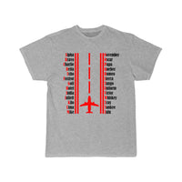 Thumbnail for Pilot Pilots Alphabet T-SHIRT THE AV8R